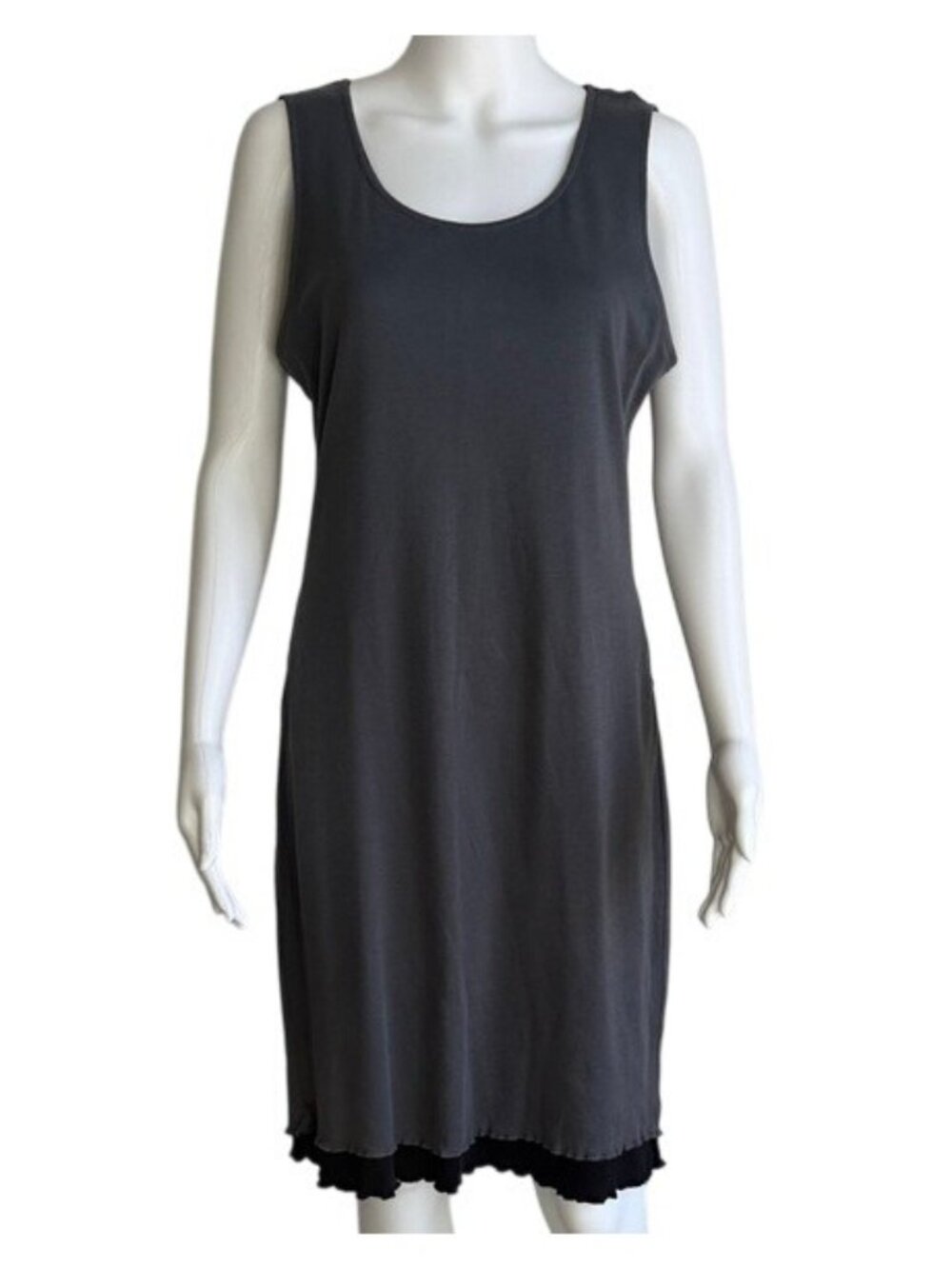 Indigenous Fair Trade Gray Tank Dress – Size L